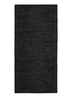 Alfombra Lana Algodón Espiga Gris Oscuro 170x240 cm