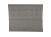 Respaldo Capitone Design Gris 2 Plazas