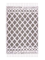 Alfombra Boho P. 190x290 cm Negro D1