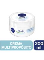 Crema Nivea Multipropósito Soft Cara Manos Cuerpo 200 ml