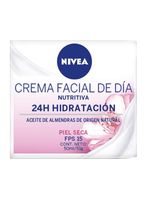 Crema Nivea Facial Hidratante Intensiva Día Fps15 Piel Seca 50 ml
