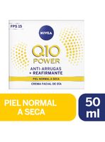 Crema Nivea Facial Antiarrugas Q10 Power Día Fps20 Piel Normal A Seca 50 ml