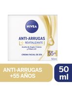 Crema Nivea Facial Antiarrugas 55+ Revitalizante 50 ml
