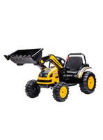 Retroexcavadora Amarilla Batería 12V