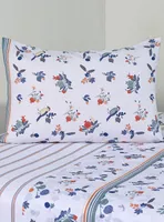 Sábanas 1.5 Plazas 144 Hilos Citrus Azul