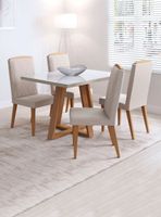 Comedor Mara 1.2 4 Sillas Daisy