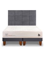 Cama Europea Cocopedic King + Respaldo Tamesis