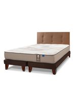 Cama Europea Dual Sensity 2 Plazas + Respaldo Royal