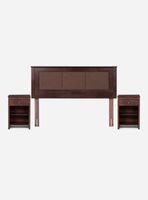 Set Muebles Rachel 2 Plazas Chocolate