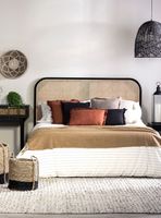 Respaldo Lumz Junco Negro King