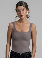 Polera sin Mangas Colo Beige