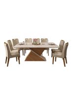 Juego de Comedor Stela + 8 Sillas