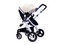 Coche Cuna Plegable Beige