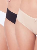 Pack 3 Culotteless Algodón Lisos