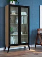 Vitrina 2 Puertas Amber