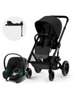 Coche Balios S 3.0 BLK Negro y Silla Aton B2