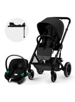 Coche Travel Balios S 3.0 Negro y Silla Aton S2