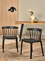 Par de Sillas Parma Negro