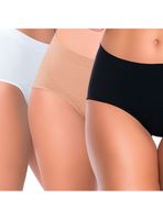 Pack Intime 3 Calzones Diseño Liso Intime