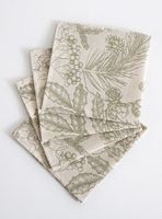 Set de 4 Servilletas Navideño Verde