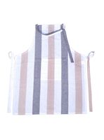 Set 2 Delantales de Cocina Líneas Grises Kadar