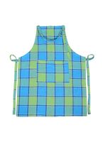 Set Kadar 2 Delantales de Cocina Cuadros Celestes