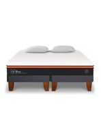 Cama Europea Bee Comfort 2 Plazas Base Dividida + Almohada