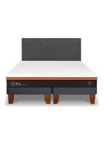 Cama Europea Bee Comfort King + Respaldo Eufrates