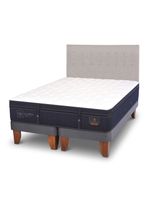 Cama Europea Super Premium King + Respaldo Tigris