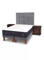 Cama Europea Super Premium Super King + Muebles Tamesis