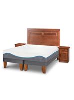 Cama Europea Alaska King + Set Muebles Milan