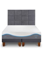 Cama Europea Alaska King + Set Muebles Tamesis