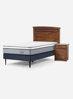 Cama Europea Indie 1 Plaza + Set Muebles Veneto