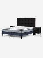 Cama Europea Indie King + Set de Muebles Issey