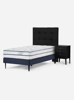 Cama Europea Autonomy 1.5 Plazas + Set Muebles