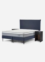 Cama Europea Indie King + Set Muebles Maurice