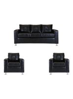 Juego Living George PU 3C + Sillones