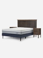 Cama Europea Indie 2 Plazas + Set Muebles Anna