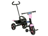 Triciclo Kidscool 2 Funciones en 1 Rojo NegroRosa
