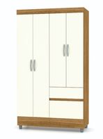 Clóset Ideal 4 Puertas 2 Cajones