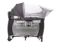 Cuna Corral Con Mudador Pack & Play Traveler Gris Bebesit