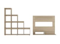 Combo TuHome Panel TV 55"" + Biblioteca