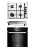 Encimera UT Prime G4 GL + Campana UT VF 60 Inox 1M + Horno eléctrico UT Prime EPC4 NIGHT