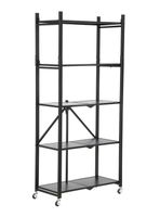 Estante Plegable Acero con Ruedas