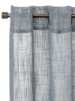 Set Idetex Cortinas Velo Lino 140 x 220 cm Grafito Idetex