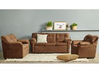 Juego de Living América Sofá 3C + 2C + 1 Sillón