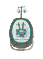 Silla Nido Mecedora Plegable Plástico Verde