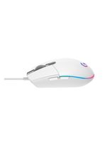 Mouse Gamer Alámbrico G203 RGB Light Blanco