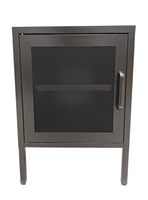 Velador Metálico con 1 Puerta