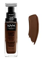 Base Nyx Professional Makeup Líquida Can'T Stop Won'T Stop Deep Espresso